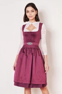 KRÜGER MADL MIni Dirndl beere Alisah 60er Rocklänge
