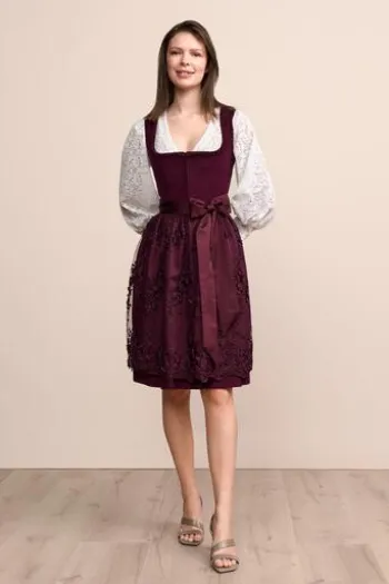 KRÜGER MADL Mini Dirndl beere Betty (60 cm)
