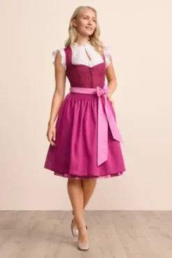KRÜGER MADL Mini Dirndl beere Rianna (60 cm)
