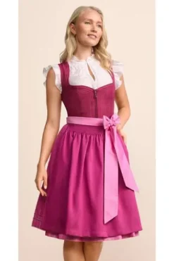 KRÜGER MADL Mini Dirndl beere Rianna (60 cm)