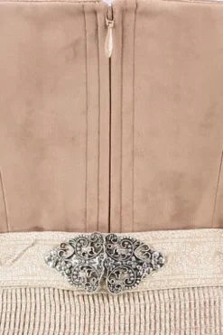 KRÜGER MADL Mini Dirndl beige Aurela (60 cm)