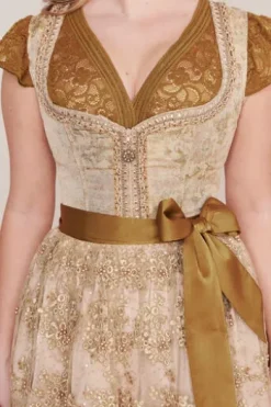 KRÜGER MADL Mini Dirndl beige Annabell