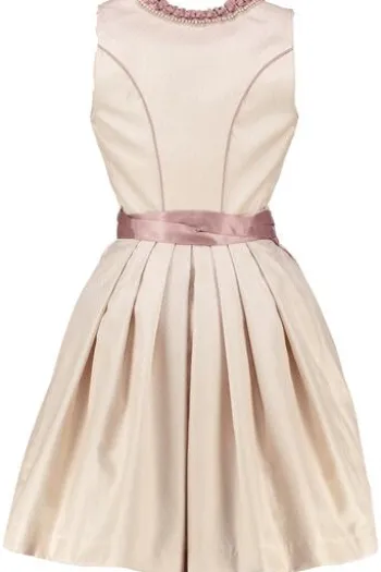 KRÜGER MADL Mini Dirndl beige geblümt Milano