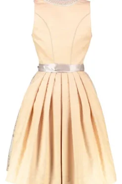 KRÜGER MADL Mini Dirndl beige Isra (60 cm)