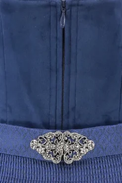 KRÜGER MADL MIni Dirndl blau Alisha (60cm)