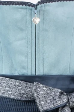 KRÜGER MADL Mini Dirndl blau Dena (60cm)