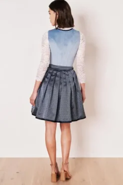KRÜGER MADL Mini Dirndl blau Dena (50cm)