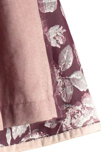 KRÜGER MADL Mini Dirndl bordeaux Joelina (60 cm)