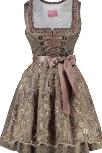KRÜGER MADL Mini Dirndl braun Leya