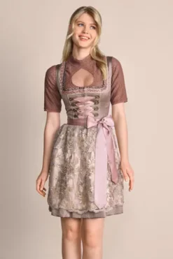 KRÜGER MADL Mini Dirndl braun Leya