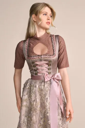 KRÜGER MADL Mini Dirndl braun Leya