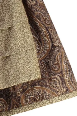 KRÜGER MADL Mini Dirndl braun Paisleymuster Giselle