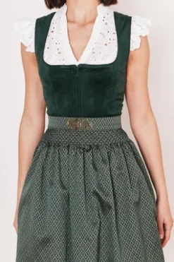 KRÜGER MADL MIni Dirndl dunkelgrün Alisha 60er Rocklänge