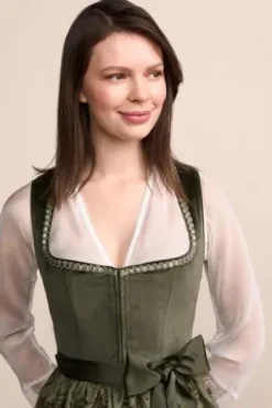 KRÜGER MADL Mini Dirndl grün Yosie (60 cm)