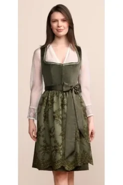 KRÜGER MADL Mini Dirndl grün Yosie (60 cm)
