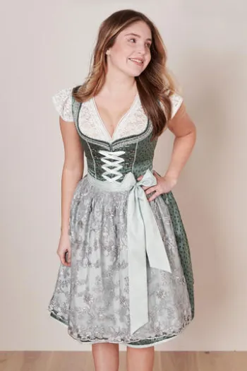 KRÜGER MADL Mini Dirndl gruen Hira