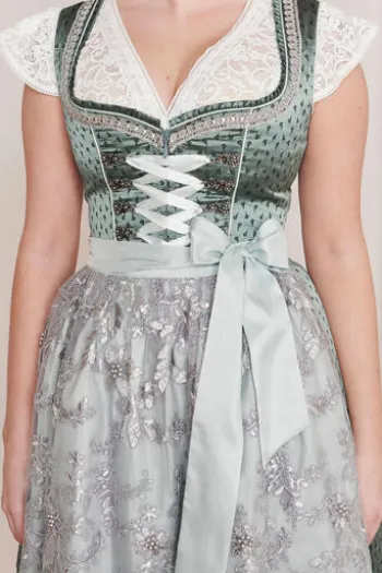 KRÜGER MADL Mini Dirndl gruen Hira