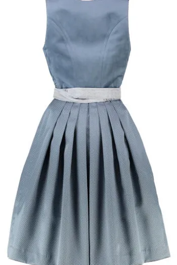 KRÜGER MADL Mini Dirndl hellblau Aurela (60 cm)