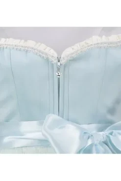 KRÜGER MADL Mini Dirndl hellblau Venedig