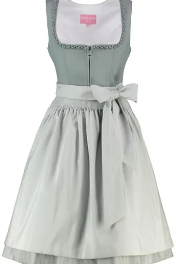 KRÜGER MADL Mini Dirndl hellgrün Rilina (60 cm)