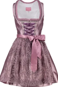 KRÜGER MADL Mini Dirndl lila Paisleymuster Kalia