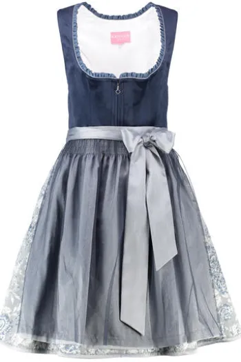 KRÜGER MADL Mini Dirndl marine Joelina (60cm)