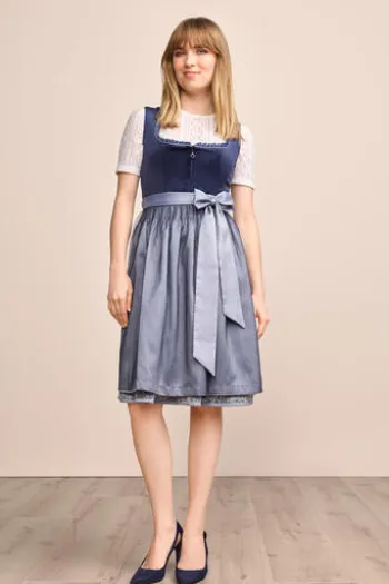 KRÜGER MADL Mini Dirndl marine Joelina (60cm)