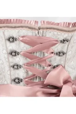 KRÜGER MADL Mini Dirndl natur Paisleymuster