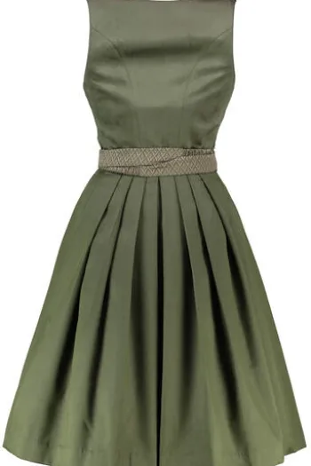 KRÜGER MADL Mini Dirndl oliv Alisha (60cm)