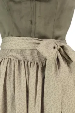 KRÜGER MADL Mini Dirndl oliv Lindsay (70 cm)