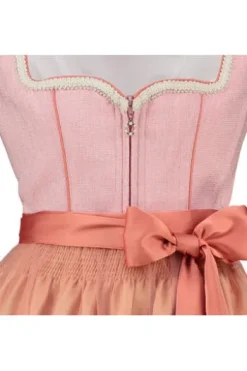 KRÜGER MADL Mini Dirndl orange Stuffoli (50cm)