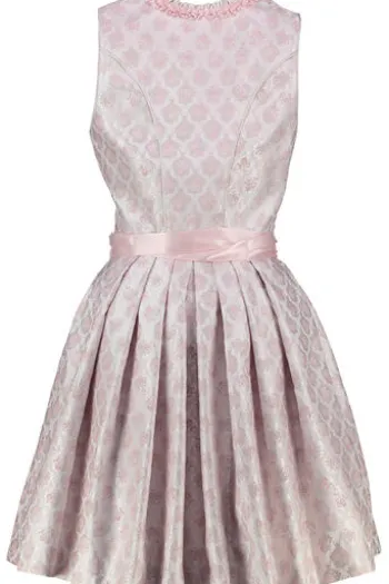 KRÜGER MADL Mini Dirndl rosa geblümt Lia