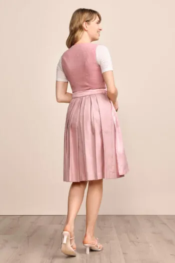 KRÜGER MADL MIni Dirndl rose Evi 60er Rocklänge
