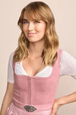 KRÜGER MADL MIni Dirndl rose Evi 60er Rocklänge