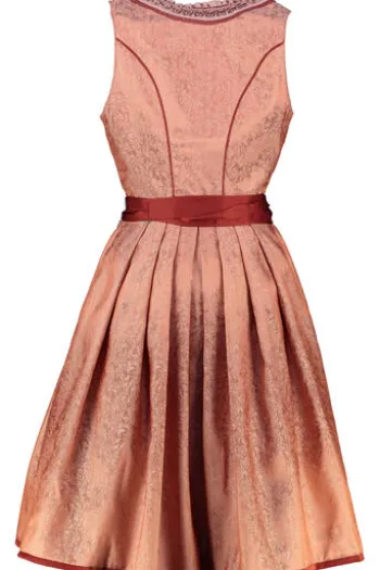 KRÜGER MADL Mini Dirndl rot Amarena (60cm)