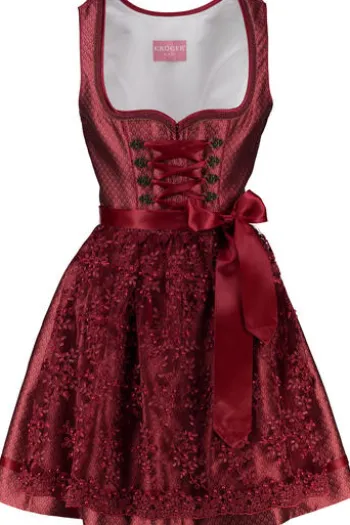 KRÜGER MADL Mini Dirndl rot Armannda