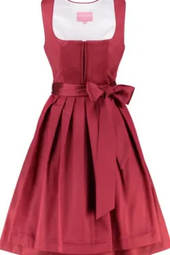 KRÜGER MADL Mini Dirndl rot Tia (60 cm)