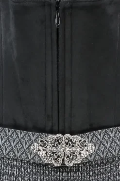 KRÜGER MADL Mini Dirndl schwarz Alisha (60cm)