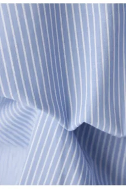 LECOMTE Bluse himmel gestreift Langarm