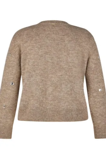 LECOMTE Strickjacke frappé melange