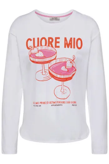 LECOMTE T-Shirt weiss
