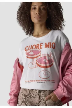 LECOMTE T-Shirt weiss