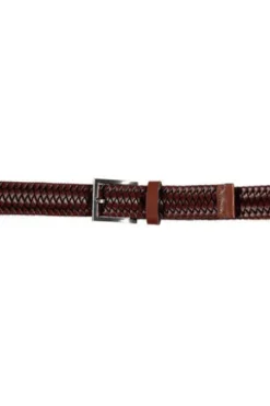 LLOYD Stretch-Flechtgürtel cognac
