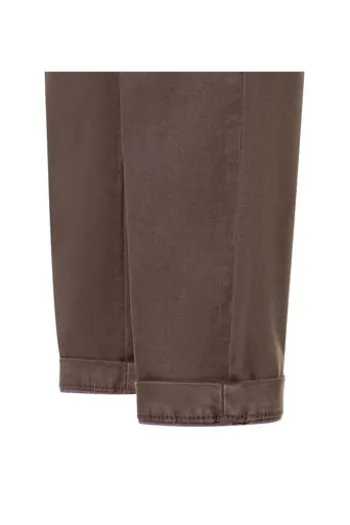 MAC Chino-Hose truffle brown Slim Fit