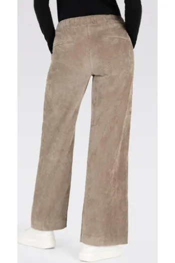MAC Cord-Hose Chiara oxide brown Wide Fit