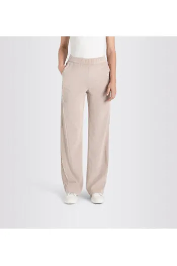 MAC Cord-Hose Chiara sand beige Wide Fit