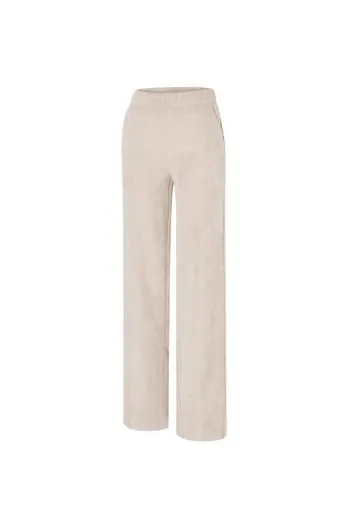 MAC Cord-Hose Chiara sand beige Wide Fit