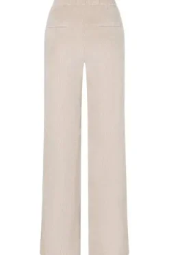 MAC Cord-Hose Chiara sand beige Wide Fit