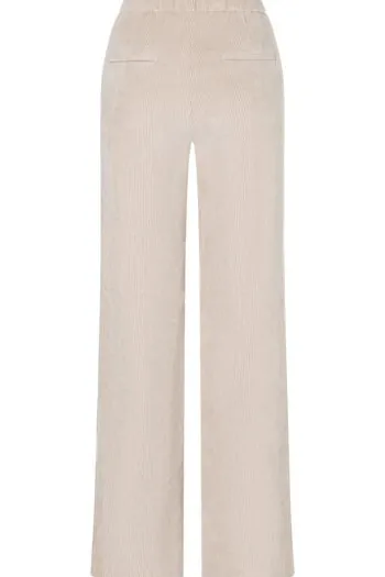 MAC Cord-Hose Chiara sand beige Wide Fit