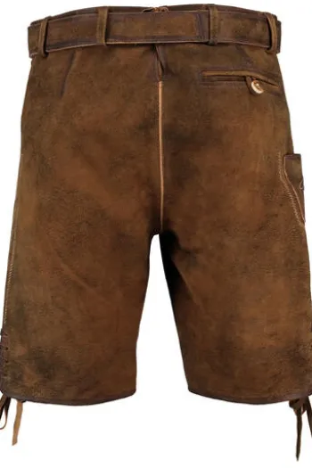 MADDOX Ledershorts Friedolin braun